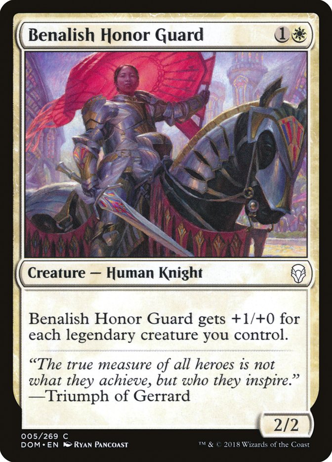 Benalish Honor Guard [Dominaria] | Tables and Towers
