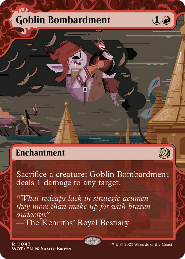 Goblin Bombardment [Wilds of Eldraine: Enchanting Tales] | Tables and Towers