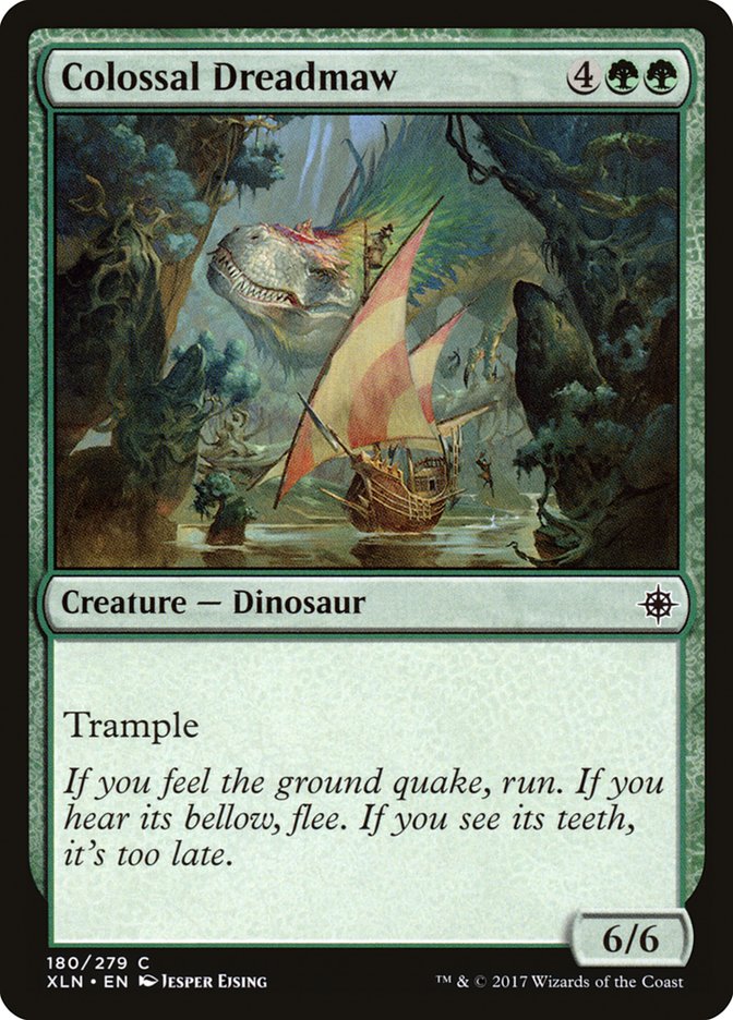 Colossal Dreadmaw [Ixalan] | Tables and Towers