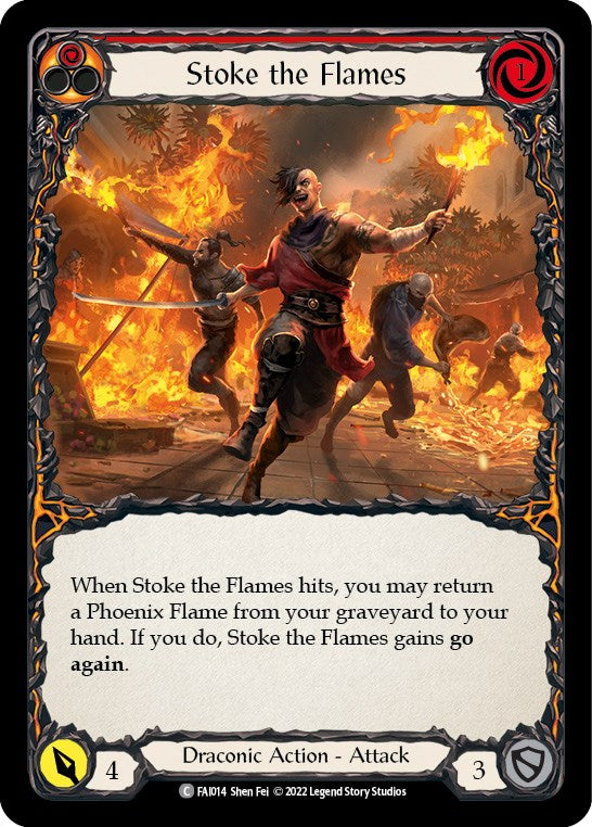 Stoke the Flames [FAI014] (Uprising Fai Blitz Deck) | Tables and Towers