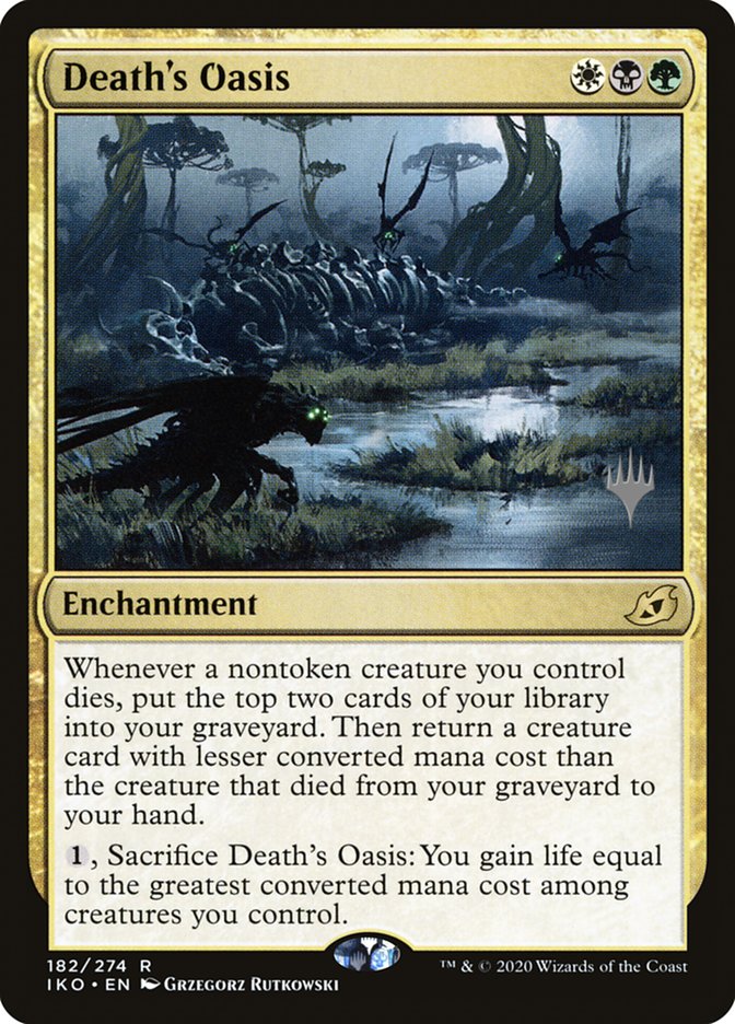 Death's Oasis (Promo Pack) [Ikoria: Lair of Behemoths Promos] | Tables and Towers