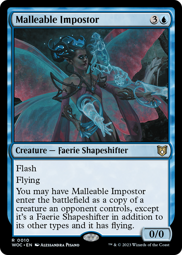Malleable Impostor [Wilds of Eldraine Commander] | Tables and Towers