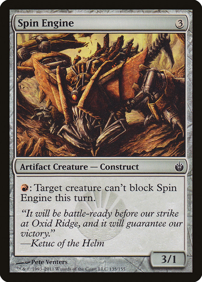 Spin Engine [Mirrodin Besieged] | Tables and Towers