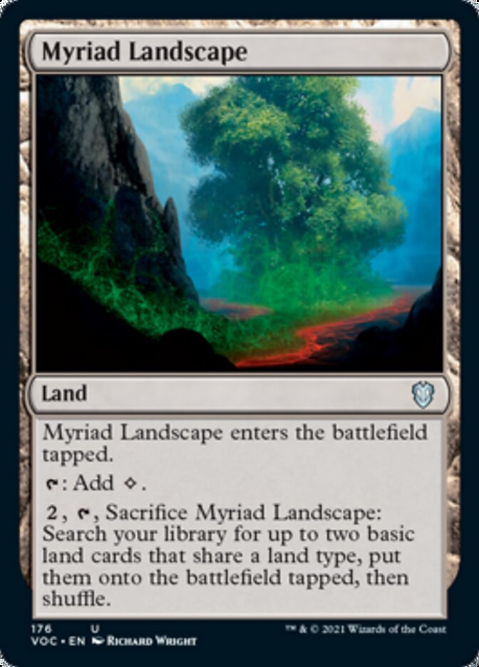 Myriad Landscape [Innistrad: Crimson Vow Commander] | Tables and Towers