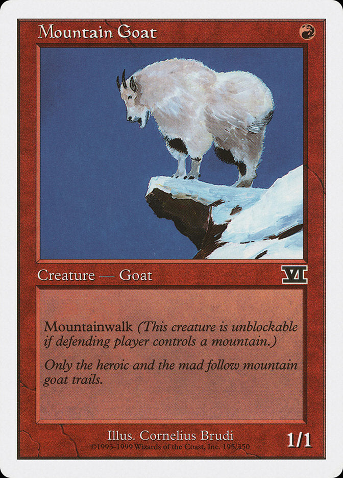 Mountain Goat [Classic Sixth Edition] | Tables and Towers