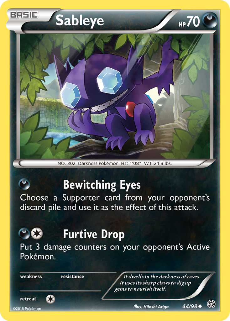 Sableye (44/98) [XY: Ancient Origins] | Tables and Towers