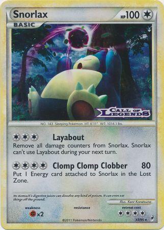 Snorlax (33/95) (Prerelease Promo) [Nintendo: Black Star Promos] | Tables and Towers