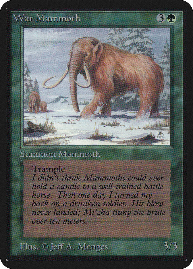 War Mammoth [Alpha Edition] | Tables and Towers