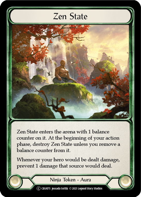 Zen State [U-CRU075] (Crucible of War Unlimited)  Unlimited Normal | Tables and Towers