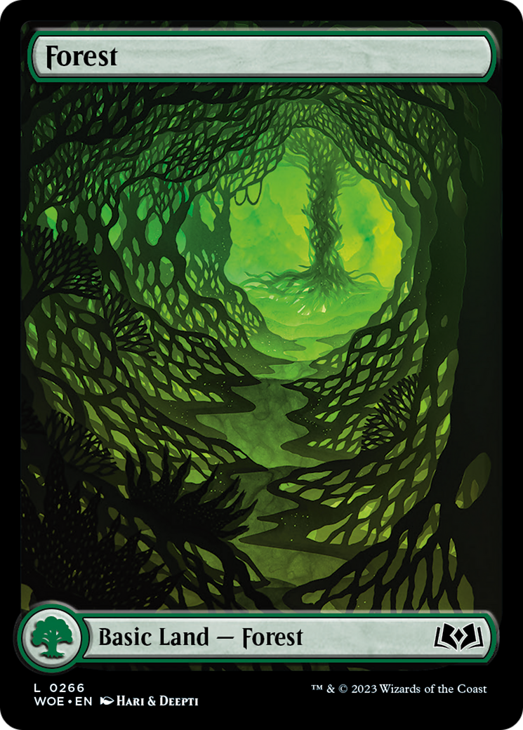 Forest (266) (Full-Art) [Wilds of Eldraine] | Tables and Towers