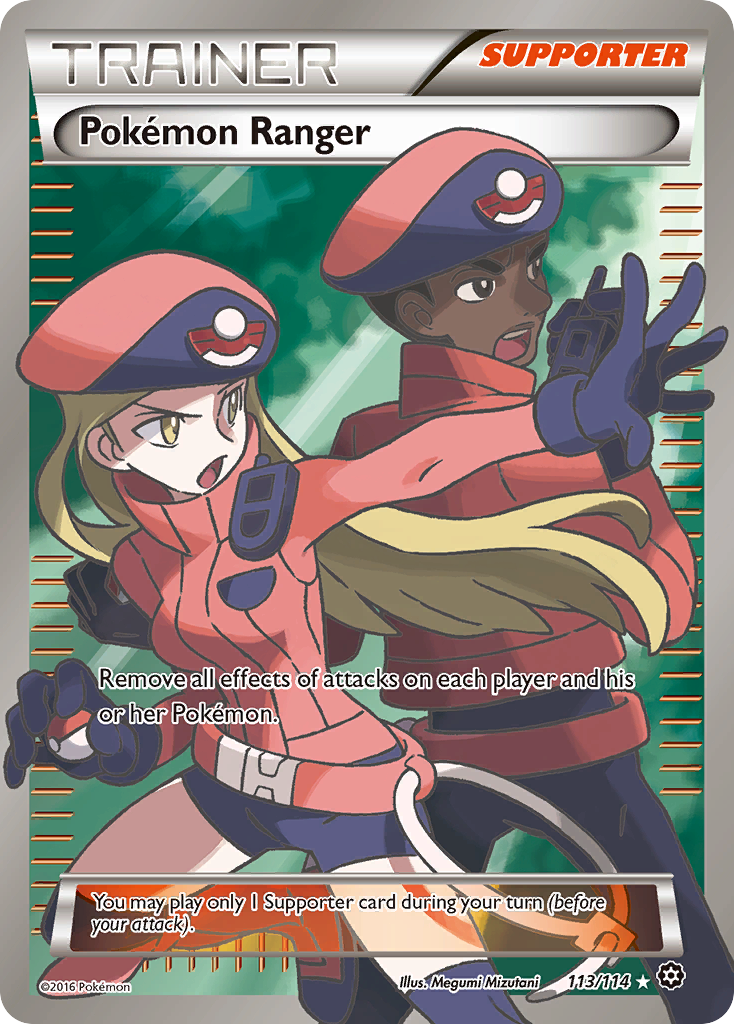 Pokemon Ranger (113/114) [XY: Steam Siege] | Tables and Towers