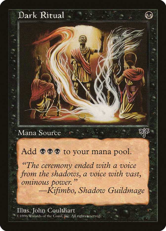 Dark Ritual [Mirage] | Tables and Towers