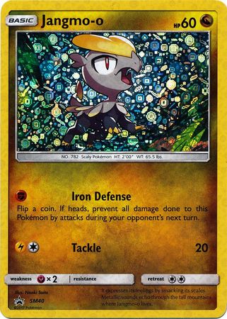 Jangmo o (SM40) (General Mills Promo) [Sun & Moon: Black Star Promos] | Tables and Towers