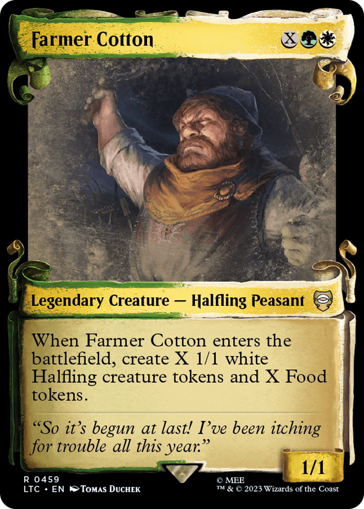 Farmer Cotton [The Lord of the Rings: Tales of Middle-Earth Commander Showcase Scrolls] | Tables and Towers