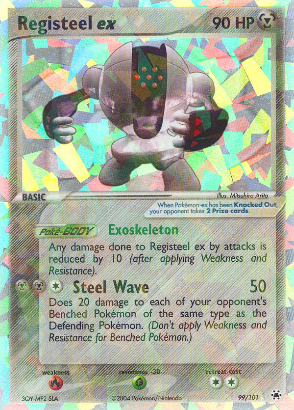 Registeel ex (99/101) [EX: Hidden Legends] | Tables and Towers