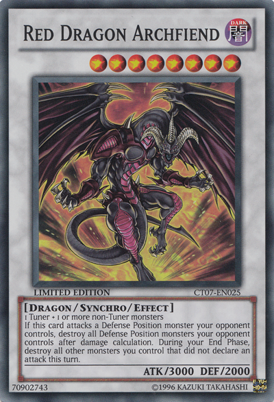 Red Dragon Archfiend [CT07-EN025] Super Rare | Tables and Towers