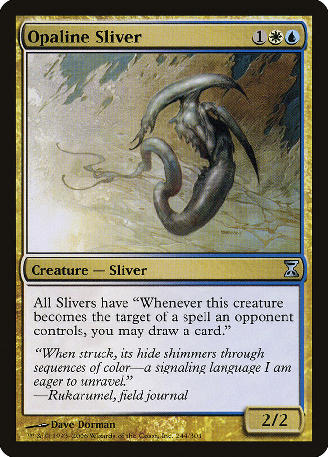 Opaline Sliver [Time Spiral] | Tables and Towers