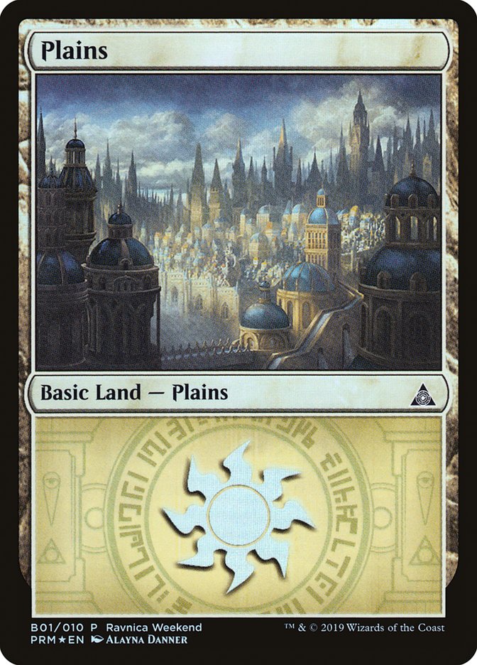 Plains (B01) [Ravnica Allegiance Guild Kit] | Tables and Towers