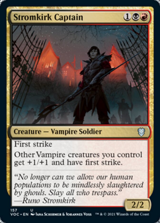 Stromkirk Captain [Innistrad: Crimson Vow Commander] | Tables and Towers