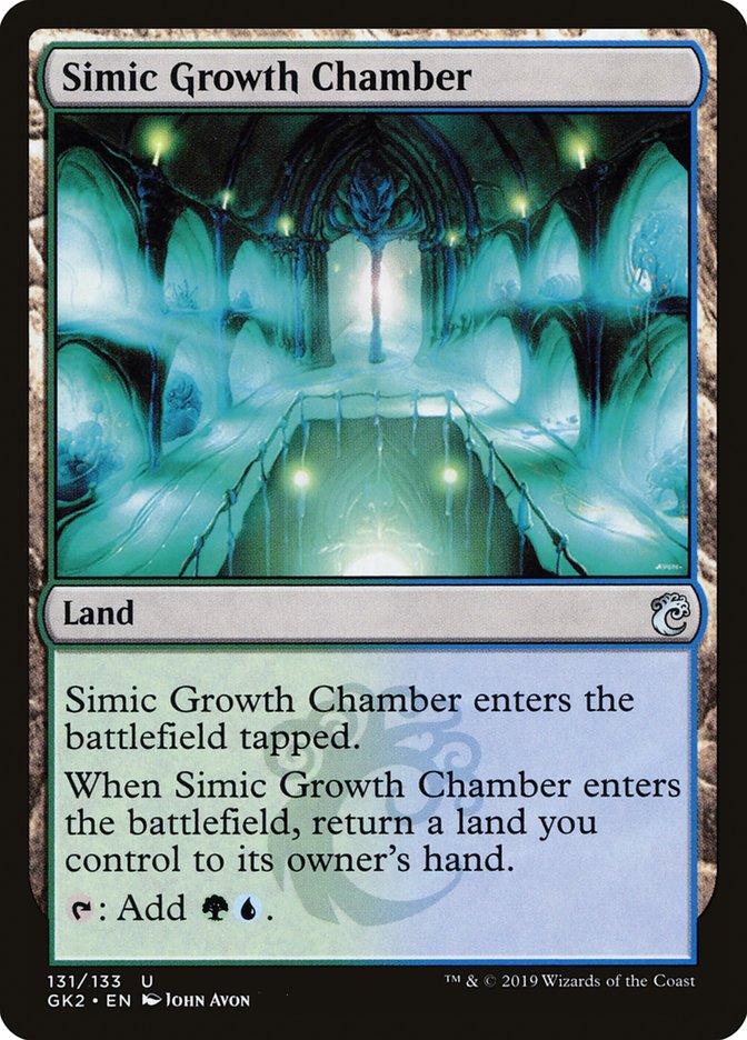 Simic Growth Chamber [Ravnica Allegiance Guild Kit] | Tables and Towers