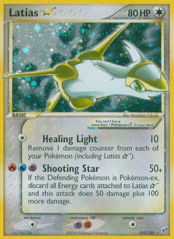 Latias Star (105/107) [EX: Deoxys] | Tables and Towers