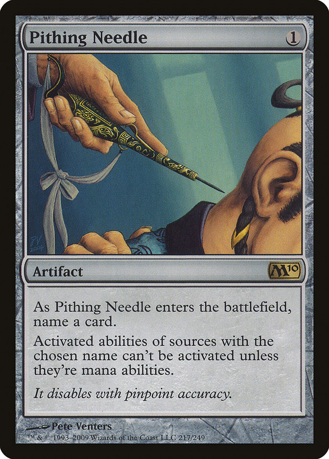 Pithing Needle [Magic 2010] | Tables and Towers