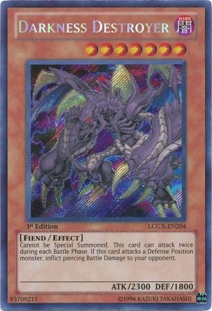 Darkness Destroyer [LCGX-EN204] Secret Rare | Tables and Towers