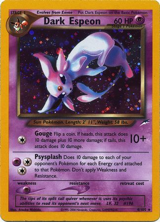 Dark Espeon (4/105) [Neo Destiny Unlimited] | Tables and Towers