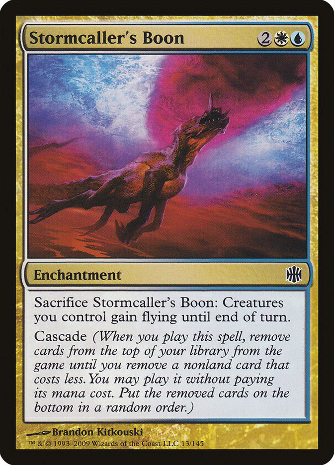Stormcaller's Boon [Alara Reborn] | Tables and Towers