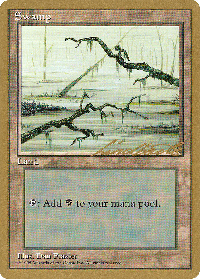 Swamp (ll371) (Leon Lindback) [Pro Tour Collector Set] | Tables and Towers