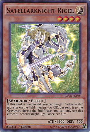 Satellarknight Rigel [SECE-EN025] Super Rare | Tables and Towers