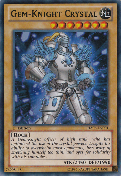 Gem-Knight Crystal [HA06-EN001] Super Rare | Tables and Towers