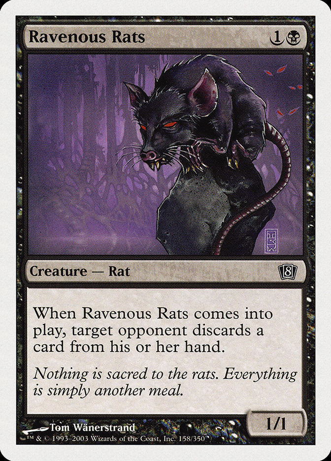 Ravenous Rats [Eighth Edition] | Tables and Towers