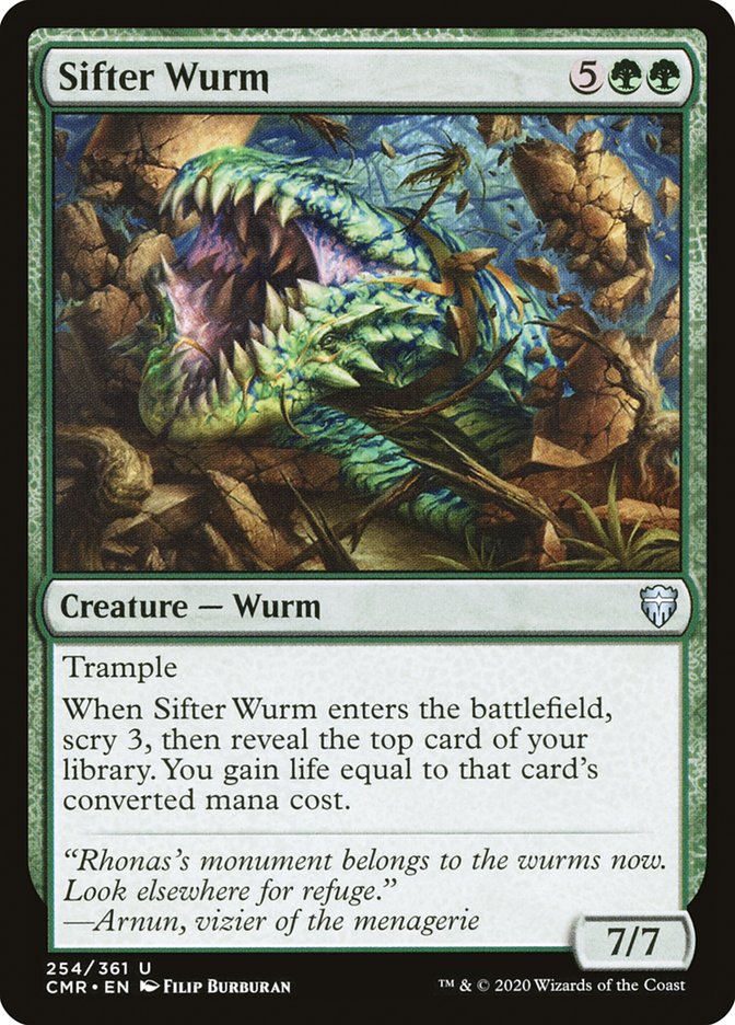 Sifter Wurm [Commander Legends] | Tables and Towers