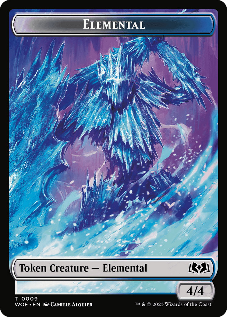 Elemental Token [Wilds of Eldraine Tokens] | Tables and Towers