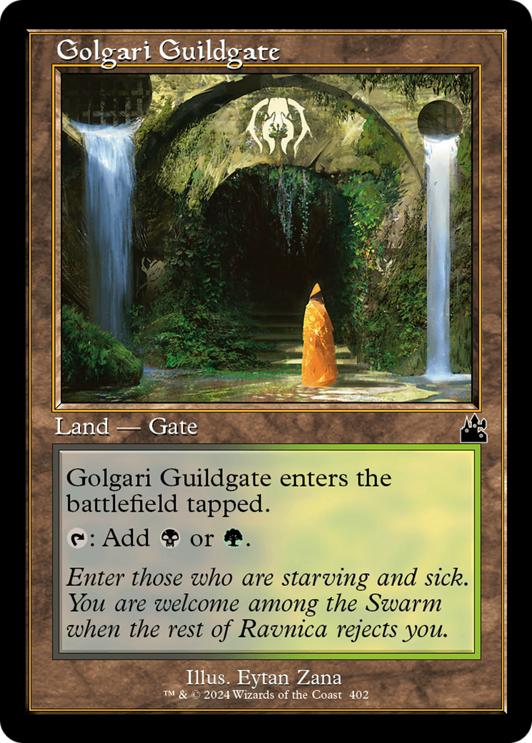 Golgari Guildgate (Retro Frame) [Ravnica Remastered] | Tables and Towers