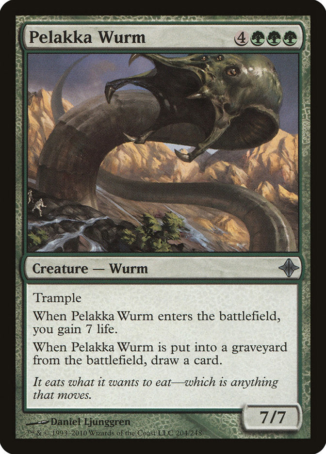 Pelakka Wurm [Rise of the Eldrazi] | Tables and Towers