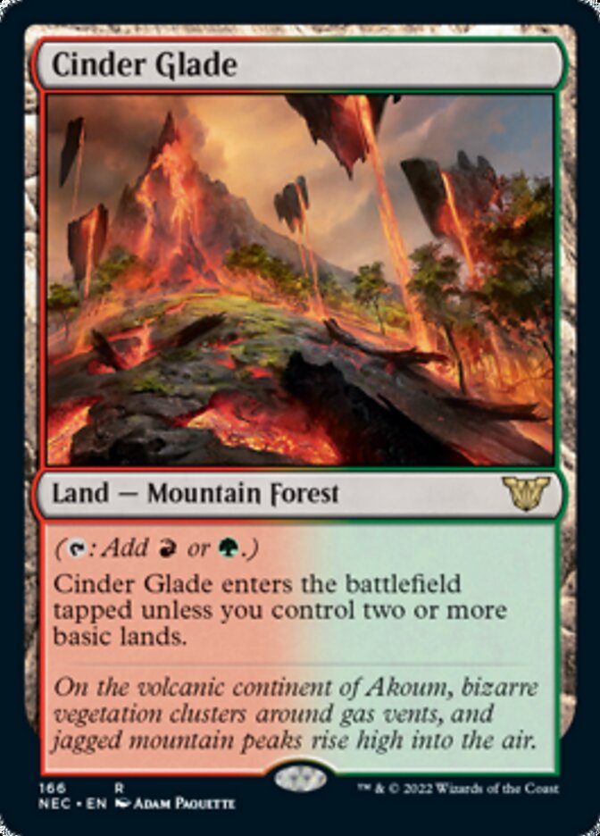 Cinder Glade [Kamigawa: Neon Dynasty Commander] | Tables and Towers