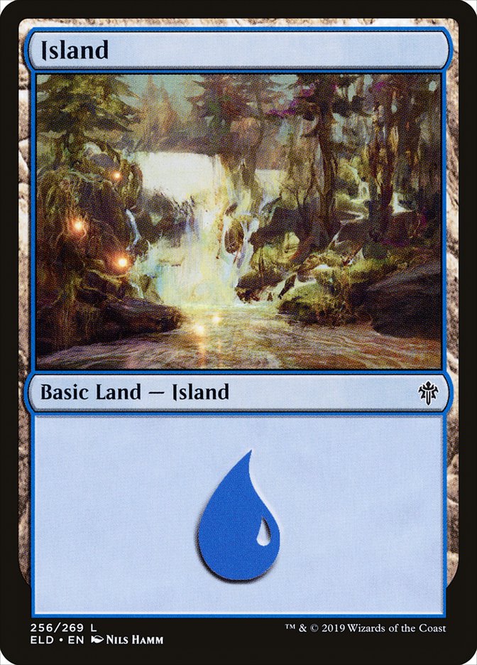 Island (256) [Throne of Eldraine] | Tables and Towers