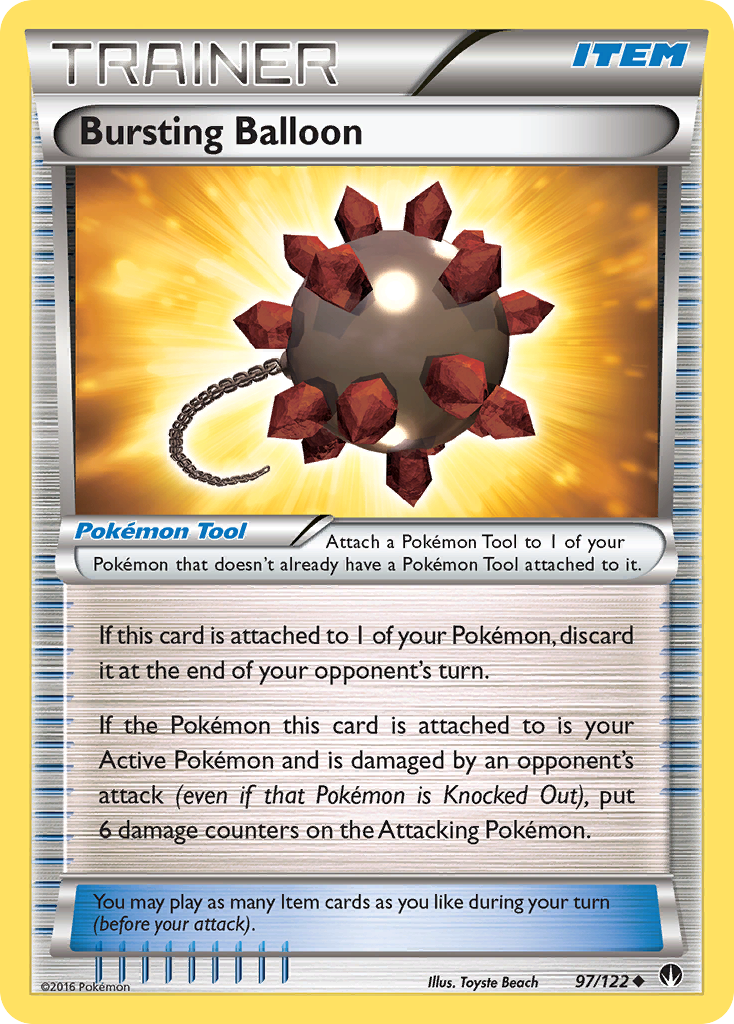 Bursting Balloon (97/122) [XY: BREAKpoint] | Tables and Towers