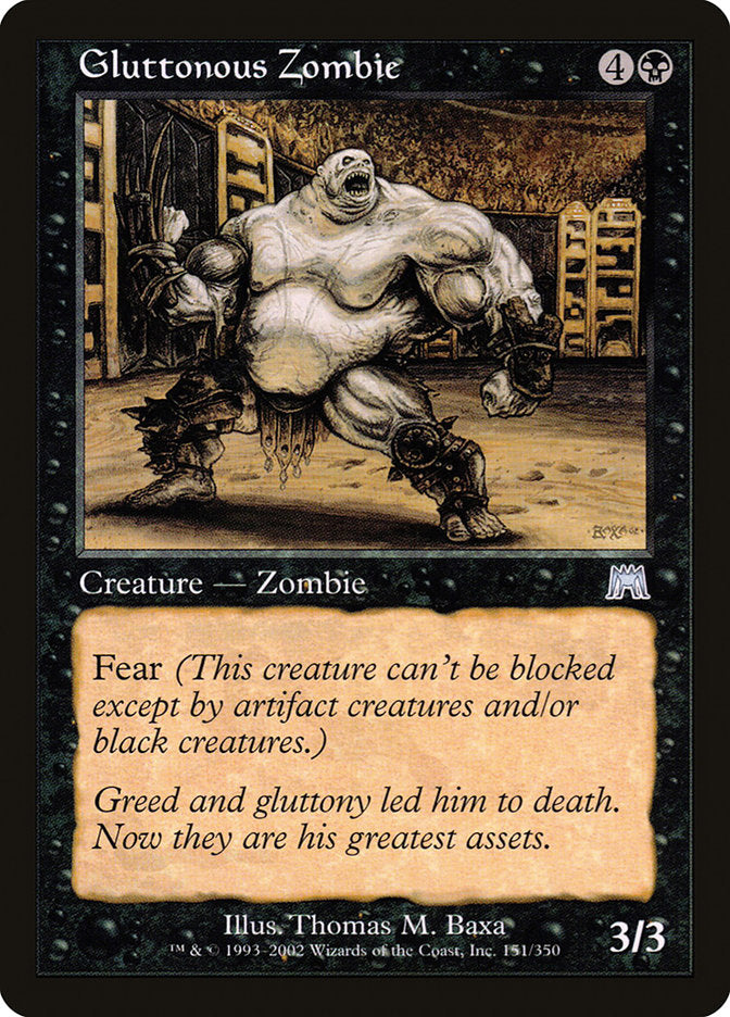 Gluttonous Zombie [Onslaught] | Tables and Towers