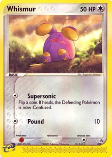 Whismur (019) (Cosmos Holo) [Nintendo: Black Star Promos] | Tables and Towers