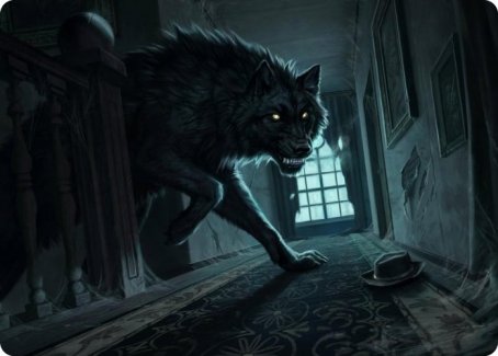 Primal Adversary Art Card [Innistrad: Midnight Hunt Art Series] | Tables and Towers