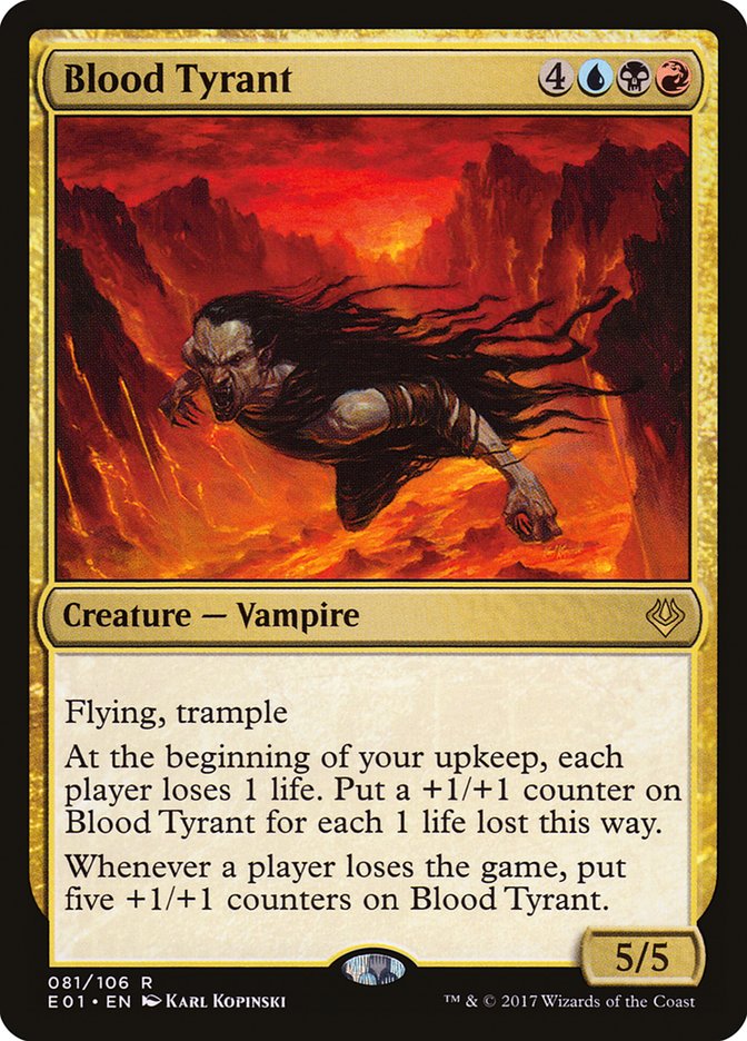 Blood Tyrant [Archenemy: Nicol Bolas] | Tables and Towers