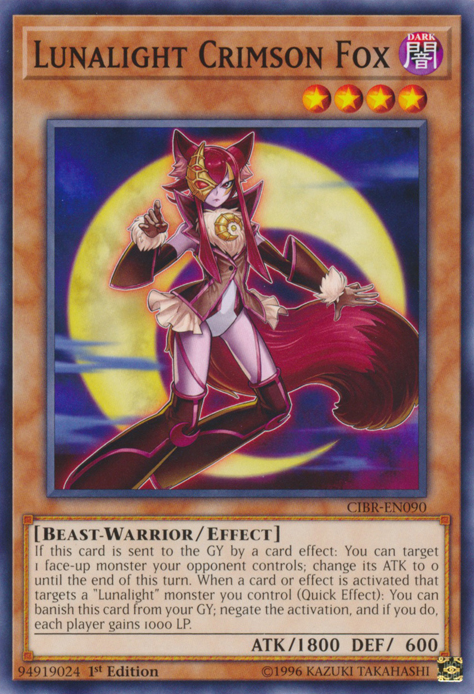 Lunalight Crimson Fox [CIBR-EN090] Common | Tables and Towers