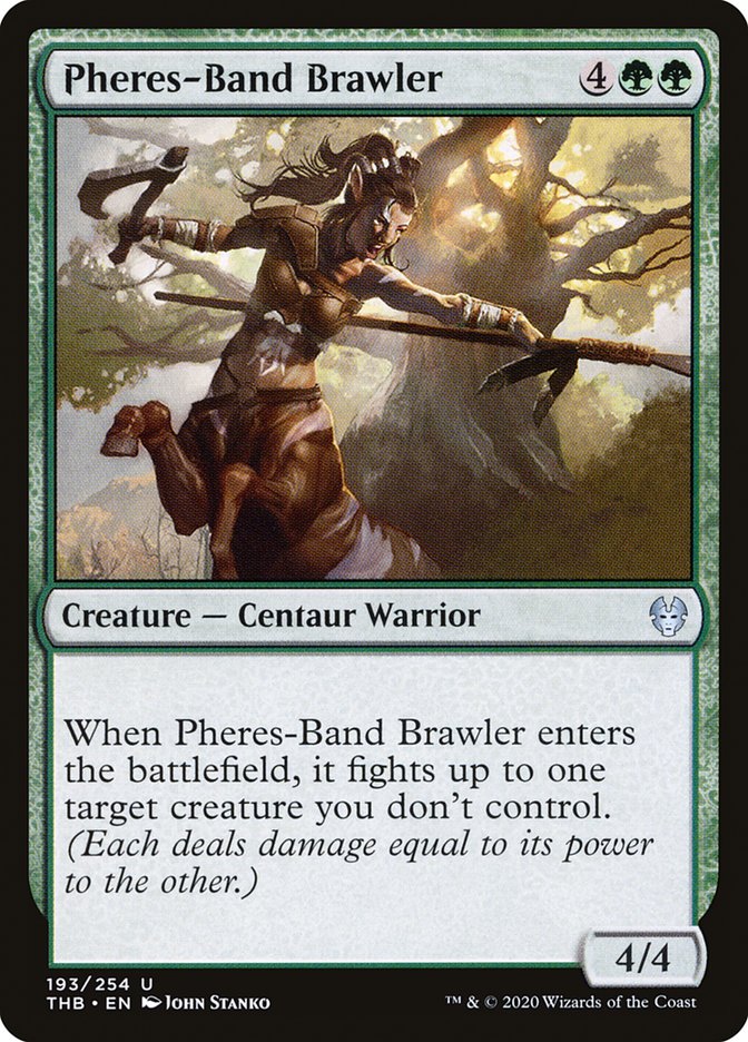 Pheres-Band Brawler [Theros Beyond Death] | Tables and Towers