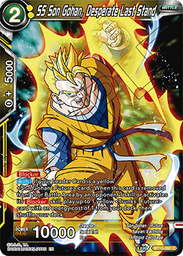 SS Son Gohan, Desperate Last Stand (Common) (BT13-097) [Supreme Rivalry] | Tables and Towers