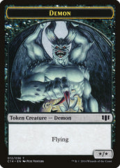 Demon (012/036) // Zombie (016/036) Double-Sided Token [Commander 2014 Tokens] | Tables and Towers