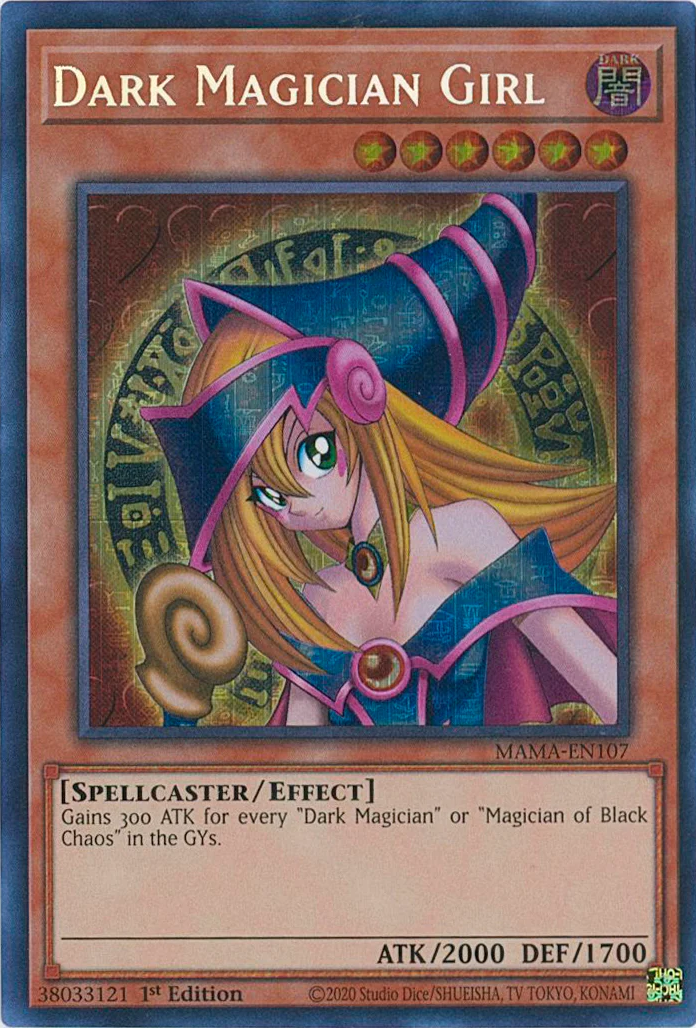 Dark Magician Girl [MAMA-EN107] Ultra Pharaoh's Rare | Tables and Towers