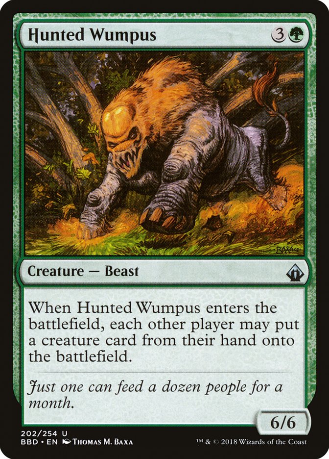 Hunted Wumpus [Battlebond] | Tables and Towers